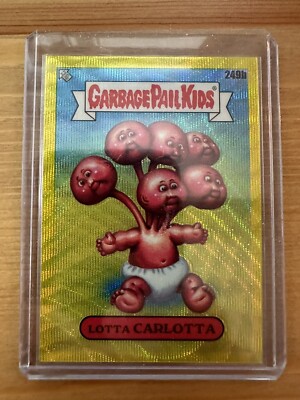 2023 Topps Chrome GPK Lotta Carlotta 249b Yellow Wave 084/275