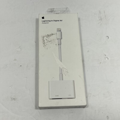 *Genuine*  Apple Lightning Digital AV Adapter HDMI To iPhone iPad - MD826AM/A