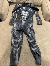 Power Rangers Halloween Gray Ranger Padded Muscle Costume Youth Boys Small 4-6