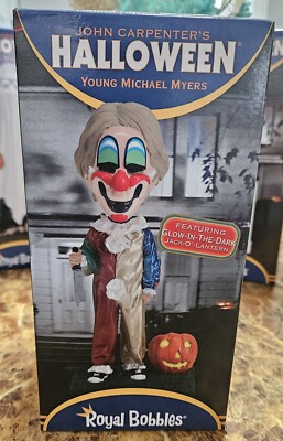Royal Bobbles Halloween Young Michael Myers BobbleHead NEW IN BOX 