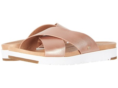 ugg rose gold sandals