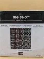 STAMPIN UP TIN TILE DYNAMIC TEXTURED IMPRESSIONS EMBOSSING FOLDER EUC 