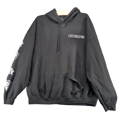 XX Men's Machine Gun Kelly Mainstream Sellout Pullover Hoodie Black XL