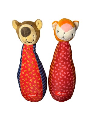 Sigikid Animal Bowling Plush Toys - Set of 2