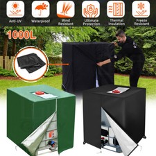 IBC 600L 1000L Container Behälter Wassertank Abdeckplane Thermohülle Schutzhaube