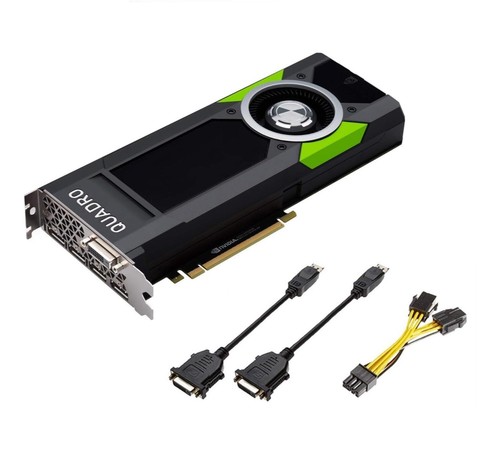 NVIDIA Quadro P5000 16 GB Graphics Card VR 0450-092 MO1 T01 BLACK DP /N 023NVR