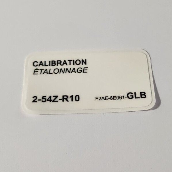 Door Jamb Data Decals 90-02 Ford F150 F series Bronco Truck CALIBRATION ...