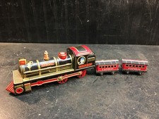 Vintage General Express Tin Litho Battery Op. TRAIN Locomotive Japan