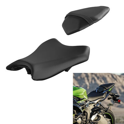 Driver Passenger Seat Fit For Kawasaki Ninja ZX6R ZX636 2019-2025