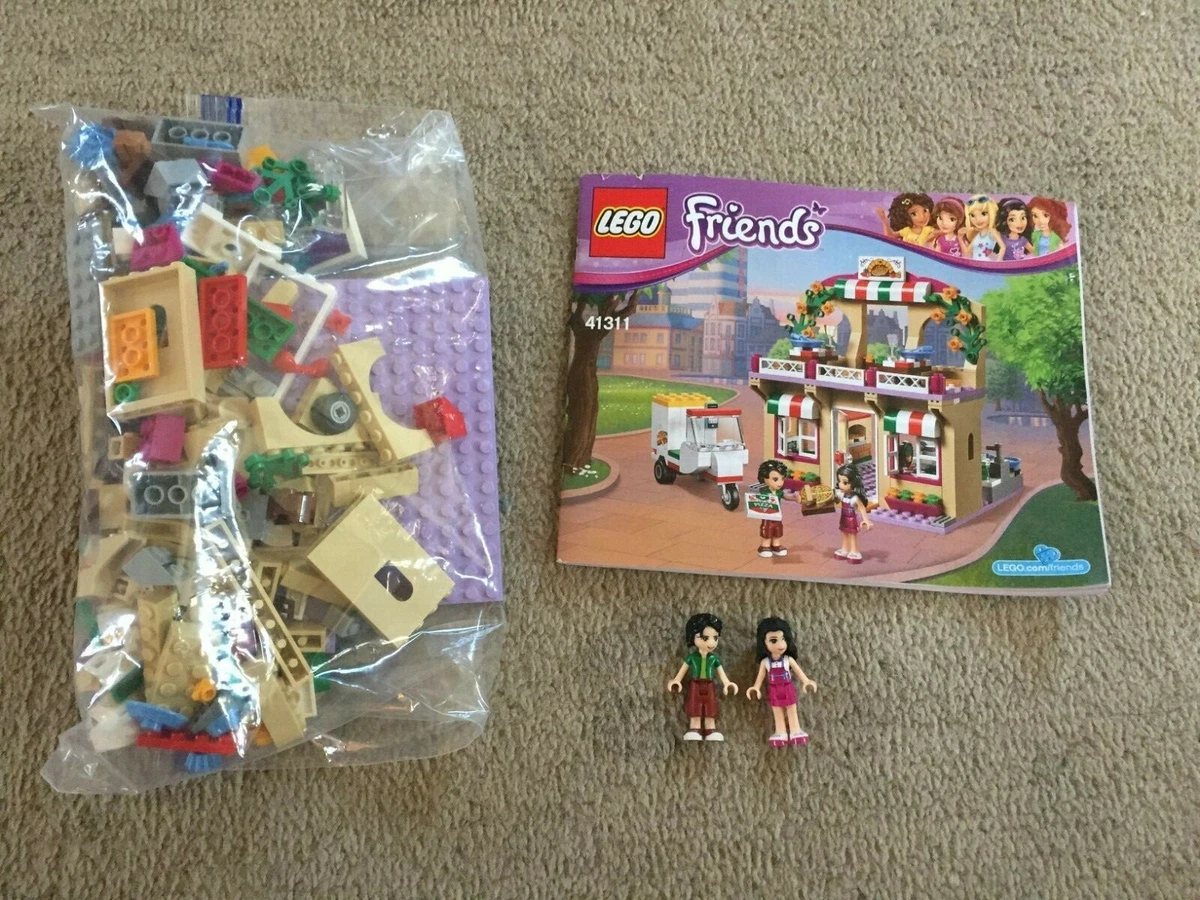 LEGO FRIENDS HEARTLAKE PIZZERIA 41311 100 COMPLETE
