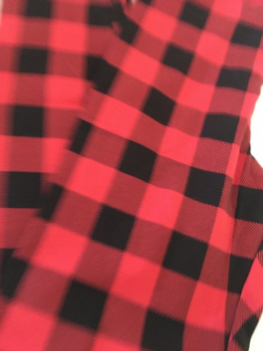 New Old Navy Girls Red Plaid Leggings Built in tough U pick - Picture 3 of 4
