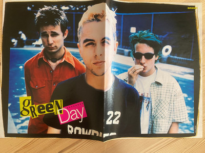 Green Day   Mark Owen Bravo Poster DIN A3
