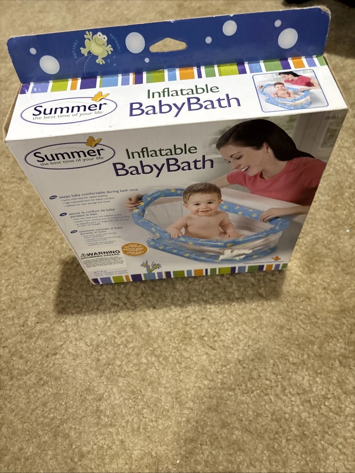 Banheira inflável de verão para bebês - Imagem 2 de 3