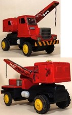 Vintage Nomura Toy Tinplate Crane Truck Friction Made in Japan TN Retro Rare