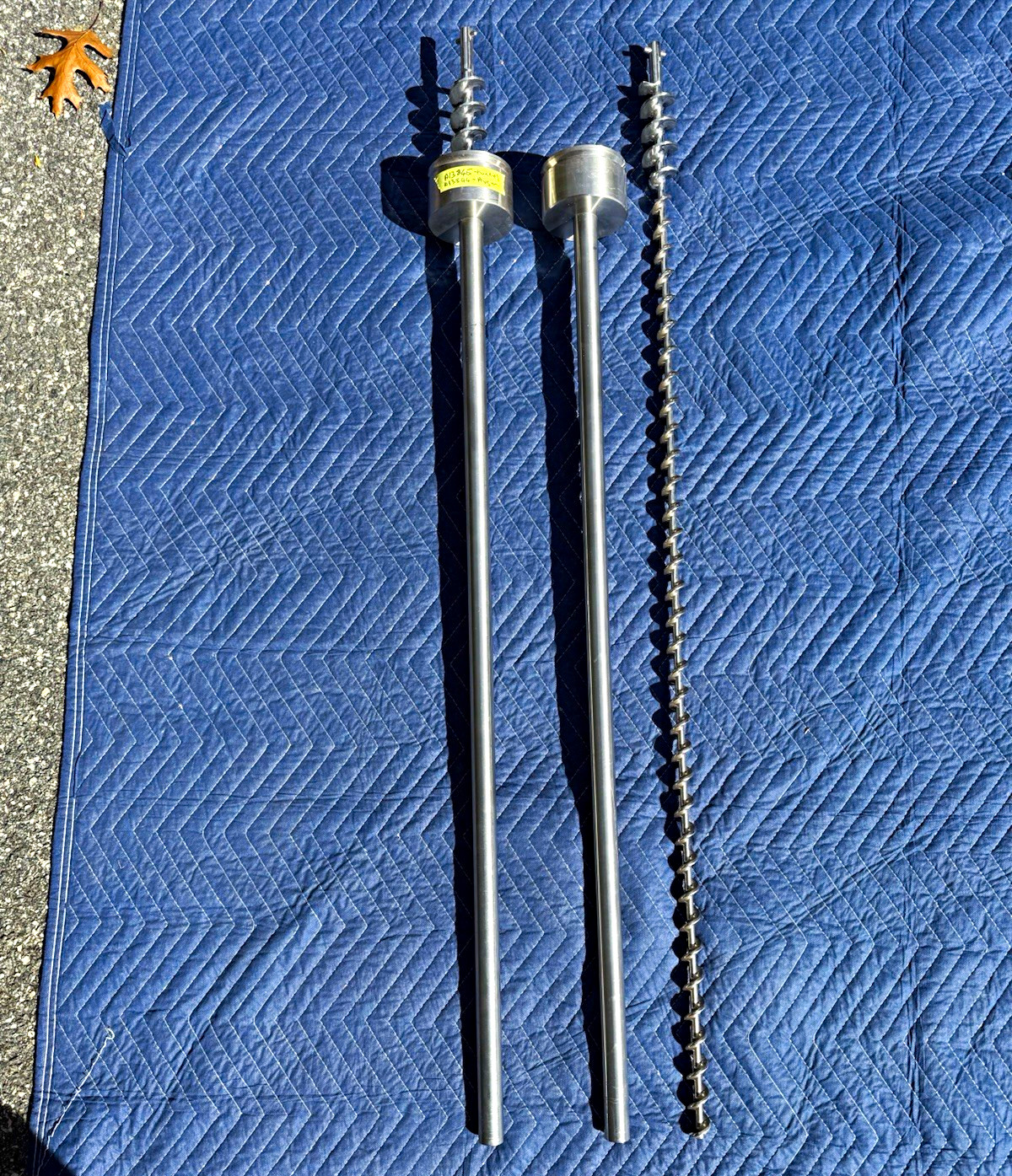 (NOS) stainless steel auger filler tooling for Spee-Dee / All-Fill equipment