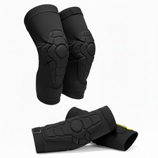 Shockproof Knee Pads for Sports   Protective Compression Sleeves for Cycling, Sk