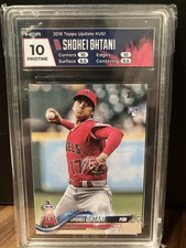 2018 Topps Update Series - Shohei Ohtani #US1 Pitching, Red Jersey (RC)