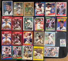 Lot of 23: Will Clark Player Pack (1987-1992) - Used/Ungraded (See Desc.)
