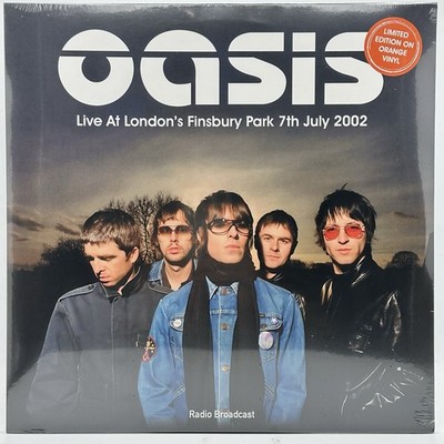 OASIS - LIVE AT LONDON'S FINSBURY PARK 2002 (33 RPM - UK PRESSING) (SEALED)