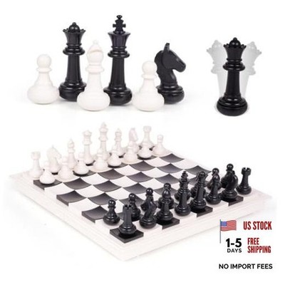 Wobble Travel Chess Set with Self-Righting Wobble Chess Pieces   DIY 64-Square
