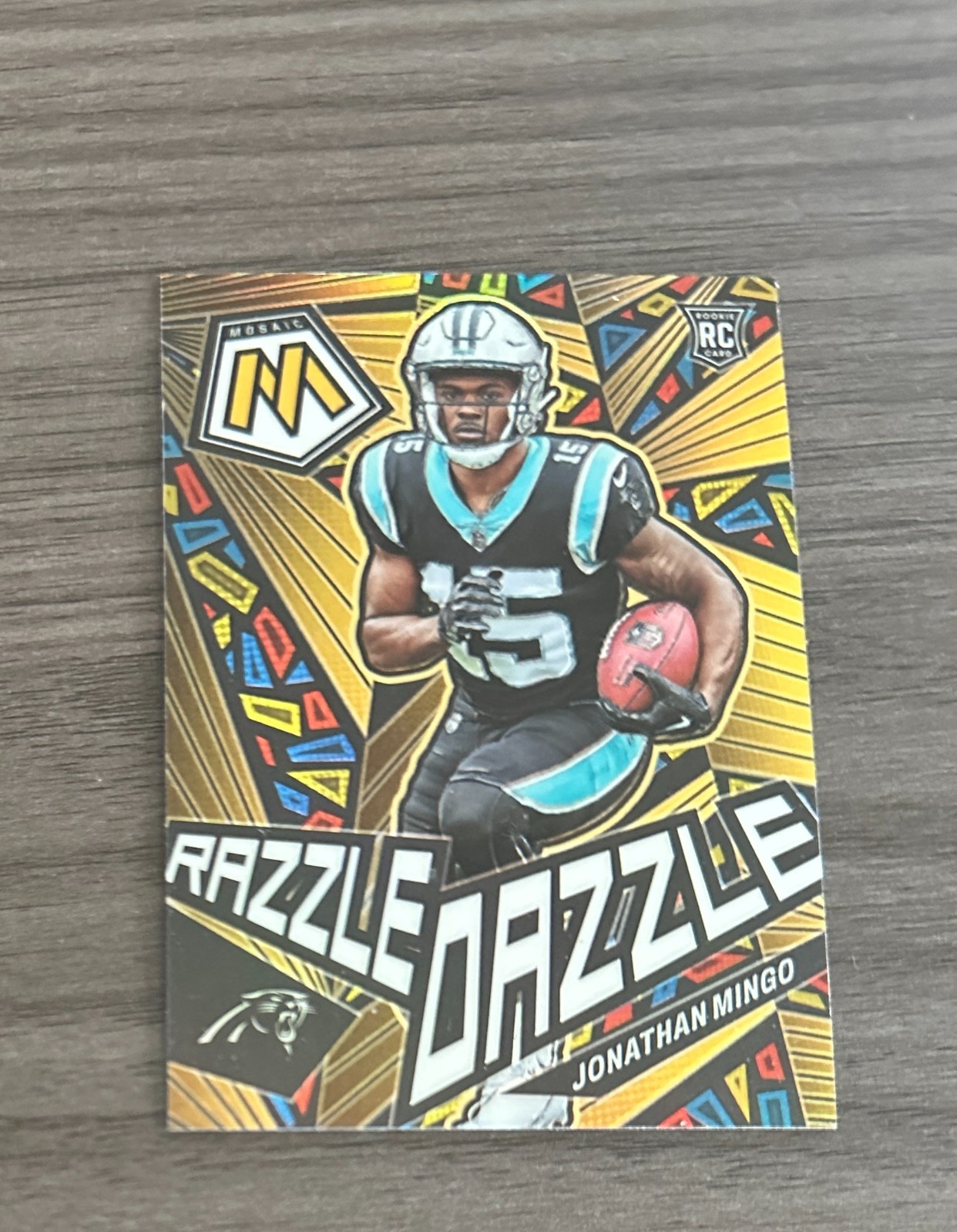 2023 Panini Mosaic Razzle Dazzle #29 Jonathan Mingo RC #X16395