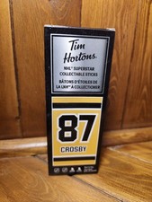 2019 Tim Hortons NHL Hockey Superstar Collectable Sticks Sidney Crosby #87 🔥