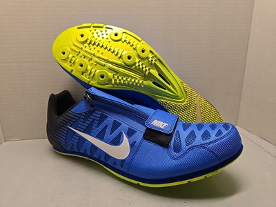 NIKE NEW MEN'S ZOOM LJ 4 LONG JUMP SPIKE TRACK  SHOES SIZE 15 EXCELLENT GRIP NWT