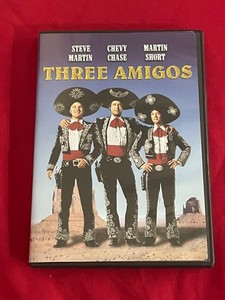 Three Amigos (DVD, 1986) Barely Used - Steve Martin, Martin Short & Chevy Chase