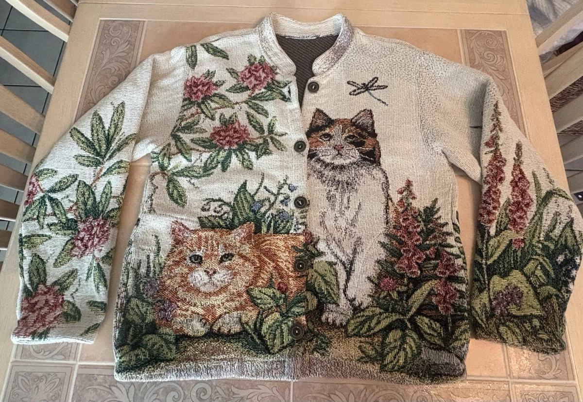 Cat Cardigan Sweaters for Women for sale - eBay