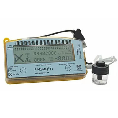 2 L (Freezer Version), Temperature Data Logger, Monitor with Sensor and Alarm