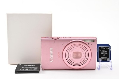  Excellent+5 Canon IXY 430F Pink IXUS 245 HS 16.1MP 5x Zoom English:OK JAPAN