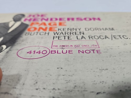 Joe Henderson- Page One- Blue Note 4140- Vinyl- JAZZ- SEE DESCRIPTION - Picture 22 of 23