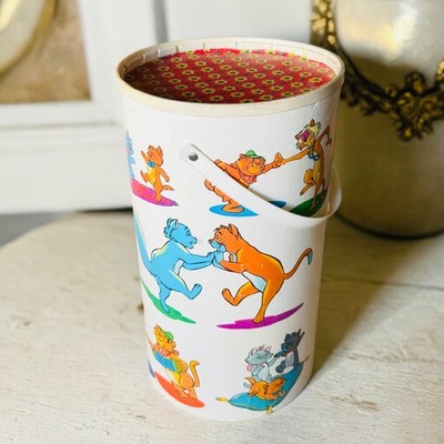 Altes Werbefass LEVER Disney Les Aristochats - Großformat Vintage