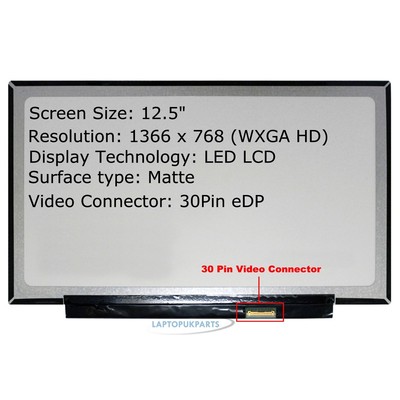 Neu kompatibel für Geobook 120 12,5'' HD LCD Bildschirm Display Panel XAZ-TN12.5-200