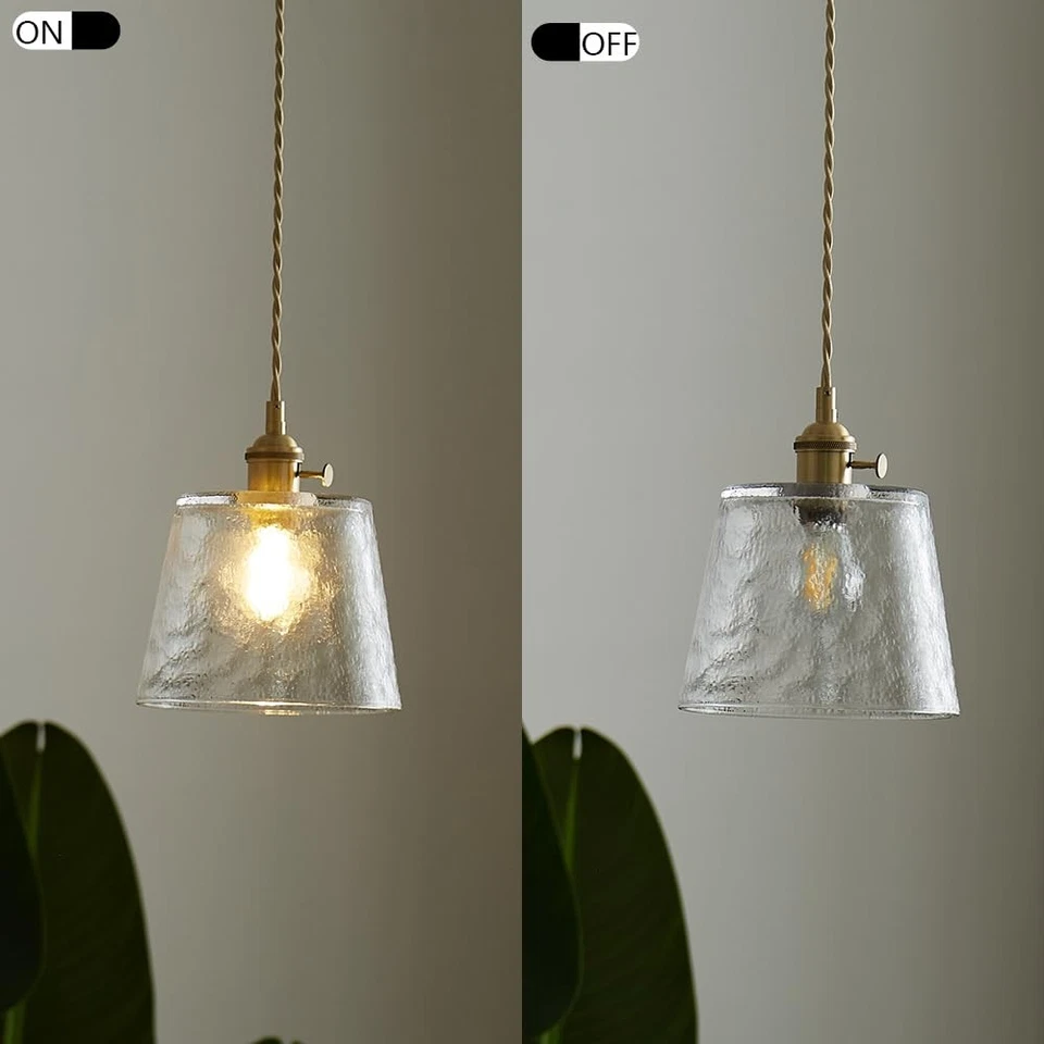 Подвесные светильники для столовой винтажный подвесной светильник янтарный подвесной... - Изображение 3 из 4