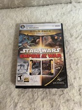 Star Wars: Empire at War Gold Pack Gold Edition PC DVD-ROM w/ Manual LucasArts