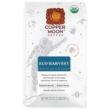 Eco Harvest Organic Blend Medium Roast Whole ...