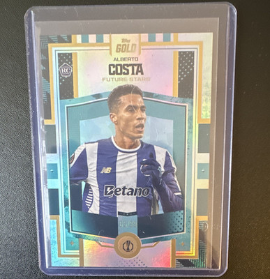 Topps UEFA Europa League Alberto Costa FC Porto Future Stars Gold 65/99 RC