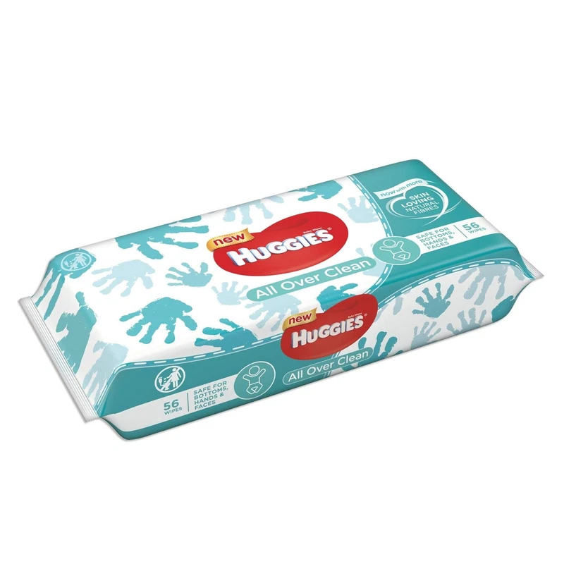 Huggies All Over Clean Baby Wipes 56 Count