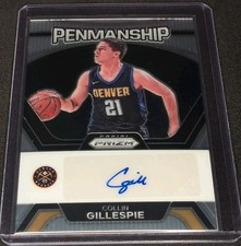 2023-24 Panini Prizm - Penmanship Collin Gillespie #PNM-COL (AU) Suns