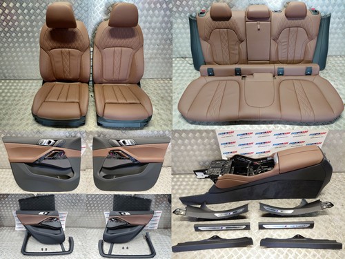 BMW X6 G06 LCI KOMFORT INDIVIDUAL Lederausstattung Sitze Seats Erhitz 37 km!