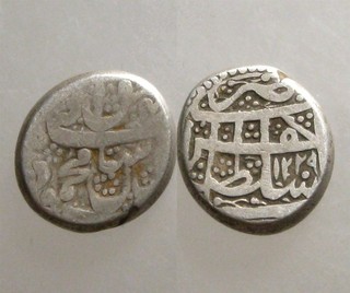 MAHMUD SHAH DURRANI SILVER RUPEE______Checkered Career______EARLY AFGHAN EMPIRE