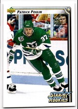 1992-93 Upper Deck Patrick Poulin Hartford Whalers #416