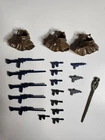 Vintage Star Wars Weapons Lot Accessories Rebel Blaster IG-88 Rifle Han Solo Gun