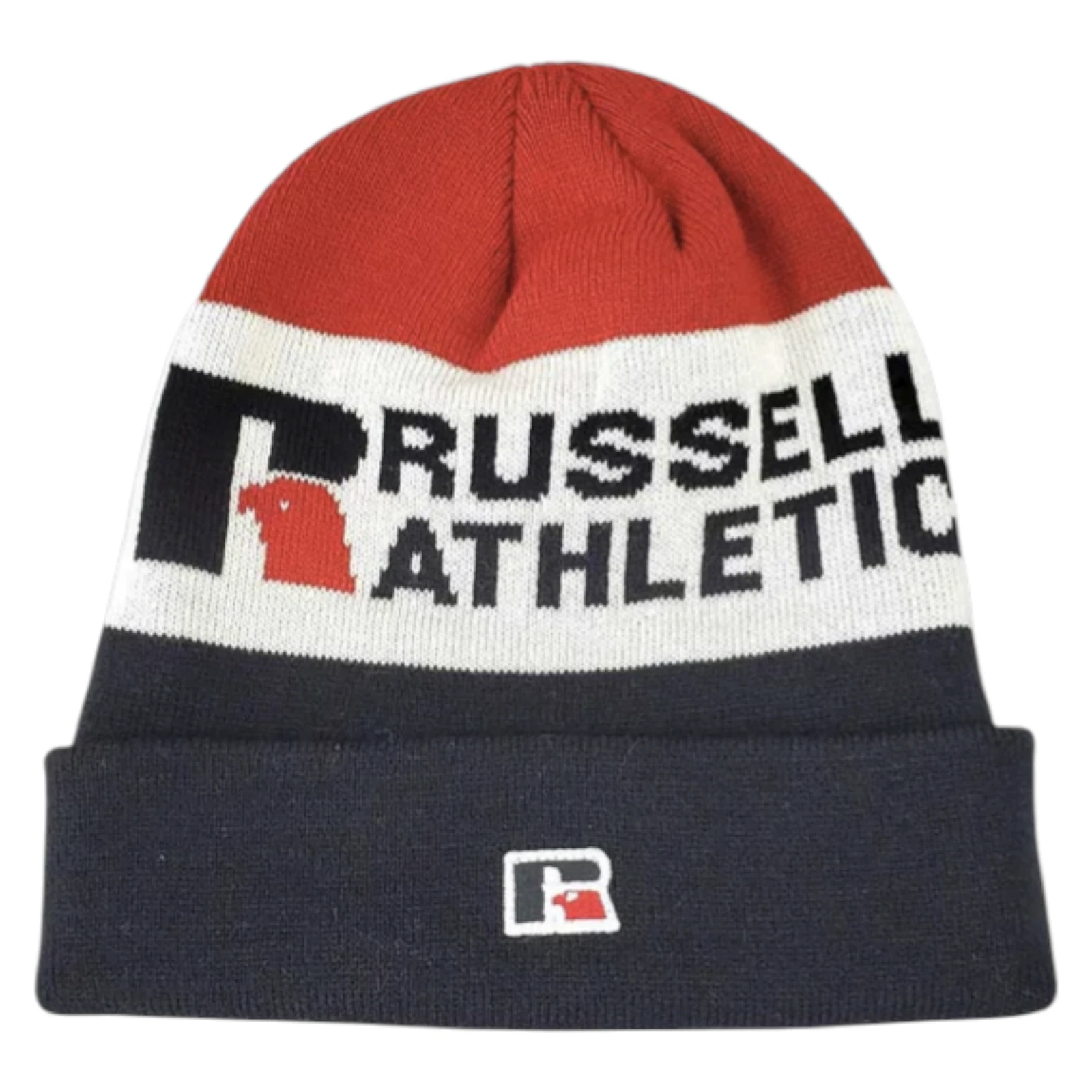 Russell Athletic Baseline Cuffed Beanie Toque Knit Hat
