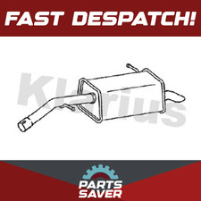 Exhaust Back / Rear Box fits CITROEN C3 AIRCROSS Mk2 1.2 2017 on Klarius Quality