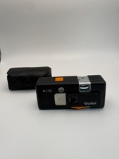 Rollei A110 Pocket Camera Tessar 23mm 1:2.8 110 Film with Case