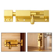 Multi Position Stainless Steel Door Lock Bolt for Secure Door Installations