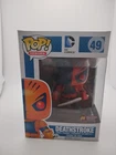 Funko Pop Heroes #49 Deathstroke DC Comics Metallic PX Previews Exclusive
