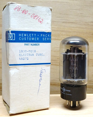 1X: GENERAL ELECTRIC 6AS7GA | SEHR GUT   NOS Röhre USA Tube ( 6080 6AS7G )